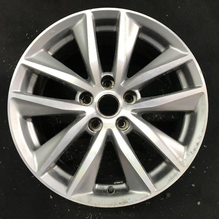 17" INFINITI Q50 16-17 17x7.5 alloy 5 V spoke machine finish Original OEM Wheel Rim