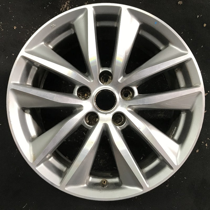 17" INFINITI Q50 16-17 17x7.5 alloy 5 V spoke machine finish Original OEM Wheel Rim