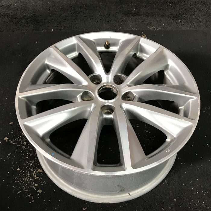 17" INFINITI Q50 16-17 17x7.5 alloy 5 V spoke machine finish Original OEM Wheel Rim