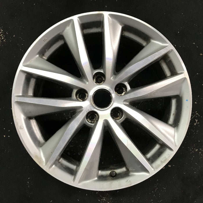 17" INFINITI Q50 16-17 17x7.5 alloy 5 V spoke machine finish Original OEM Wheel Rim