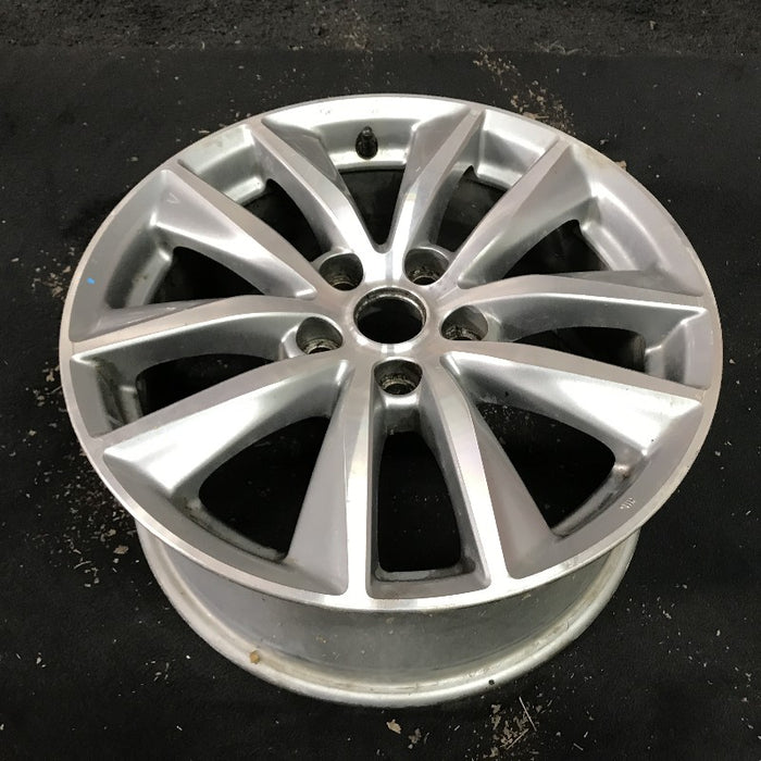 17" INFINITI Q50 16-17 17x7.5 alloy 5 V spoke machine finish Original OEM Wheel Rim