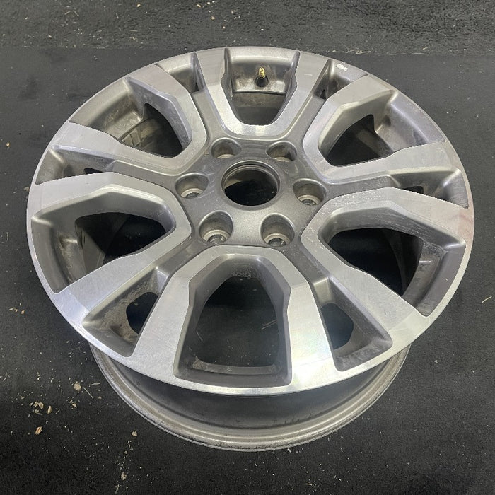 18" RANGER 19 18x8 aluminum 6 spoke machined face with pockets center in gray U spoke Original OEM Wheel Rim