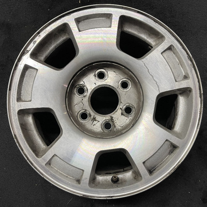 17" AVALANCHE 1500 07-10 17x7.5" aluminum 5 spoke single groove in each spoke opt P46 Original OEM Wheel Rim