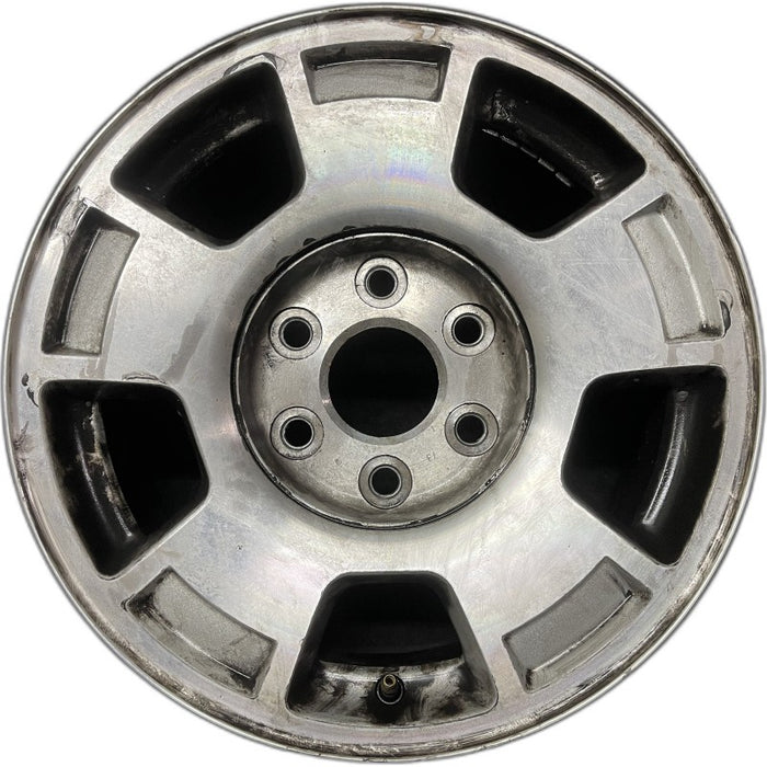 17" AVALANCHE 1500 07-10 17x7.5" aluminum 5 spoke single groove in each spoke opt P46 Original OEM Wheel Rim