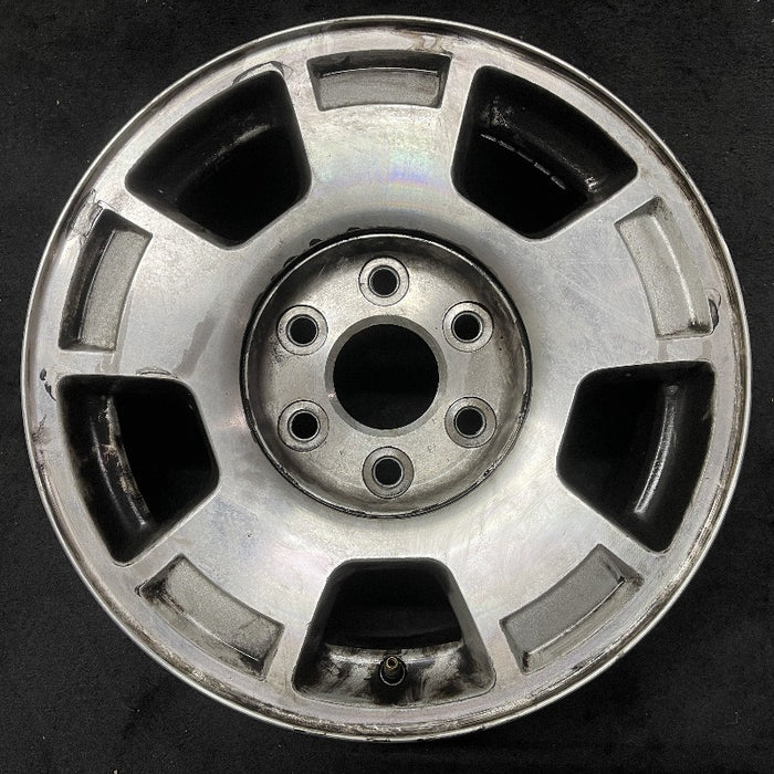 17" AVALANCHE 1500 07-10 17x7.5" aluminum 5 spoke single groove in each spoke opt P46 Original OEM Wheel Rim