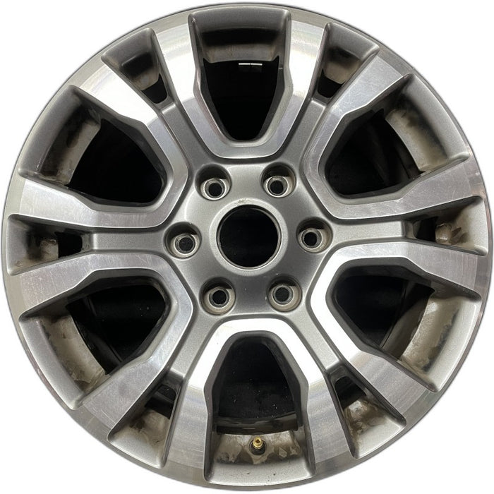 18" RANGER 19 18x8 aluminum 6 spoke machined face with pockets center in gray U spoke Original OEM Wheel Rim