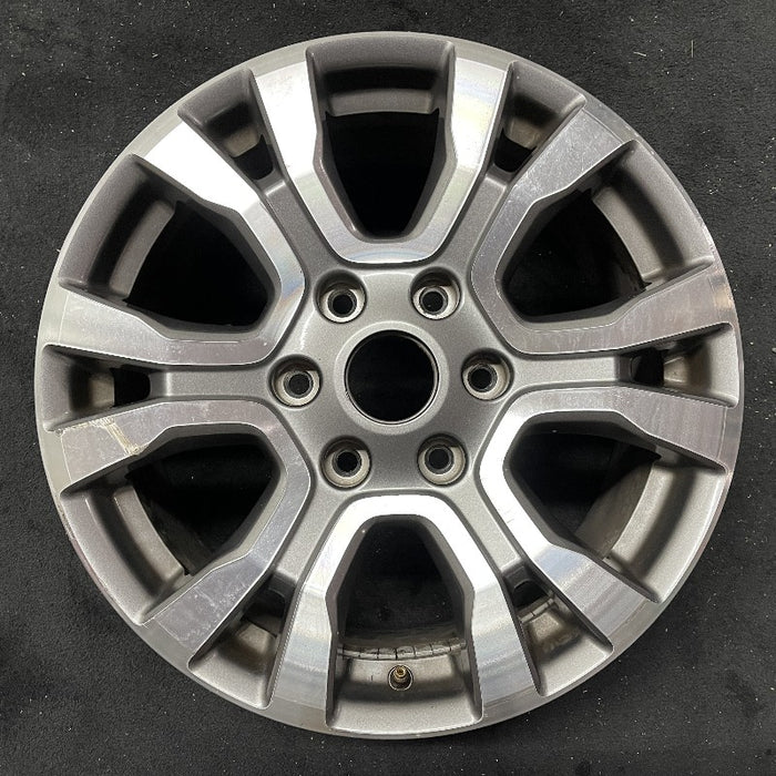 18" RANGER 19 18x8 aluminum 6 spoke machined face with pockets center in gray U spoke Original OEM Wheel Rim