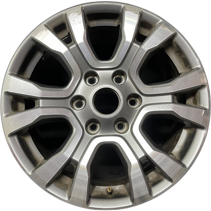 18" RANGER 19 18x8 aluminum 6 spoke machined face with pockets center in gray U spoke Original OEM Wheel Rim