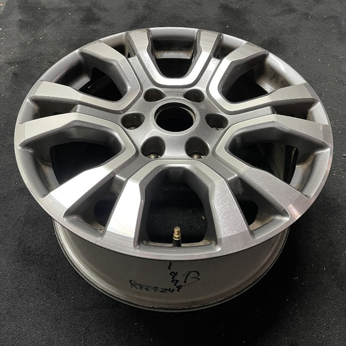 18" RANGER 19 18x8 aluminum 6 spoke machined face with pockets center in gray U spoke Original OEM Wheel Rim