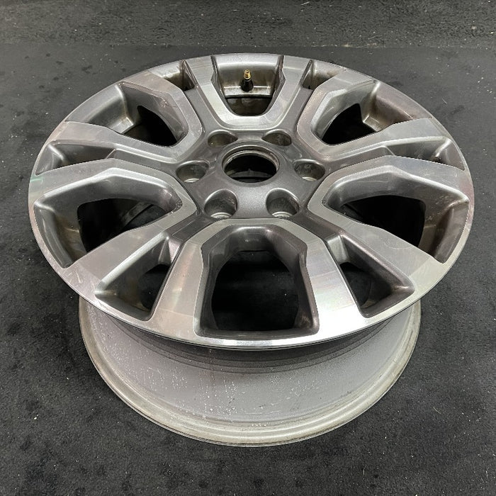 18" RANGER 19 18x8 aluminum 6 spoke machined face with pockets center in gray U spoke Original OEM Wheel Rim