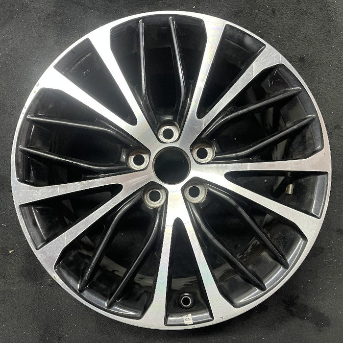 18" CAMRY 18-20 18x8 alloy 20 spoke silver black Original OEM Wheel Rim