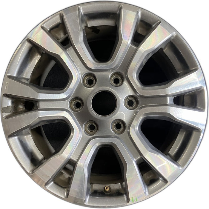 18" RANGER 19 18x8 aluminum 6 spoke machined face with pockets center in gray U spoke Original OEM Wheel Rim