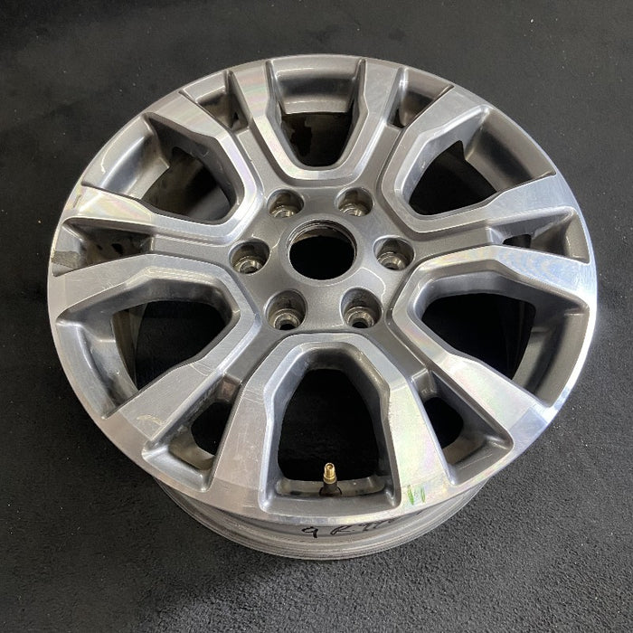 18" RANGER 19 18x8 aluminum 6 spoke machined face with pockets center in gray U spoke Original OEM Wheel Rim