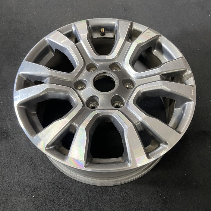 18" RANGER 19 18x8 aluminum 6 spoke machined face with pockets center in gray U spoke Original OEM Wheel Rim