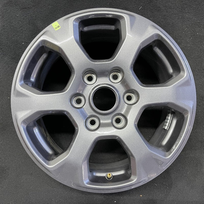 17" BRONCO 21-24 17x7.5 aluminum 6 spoke gray carbized Original OEM Wheel Rim