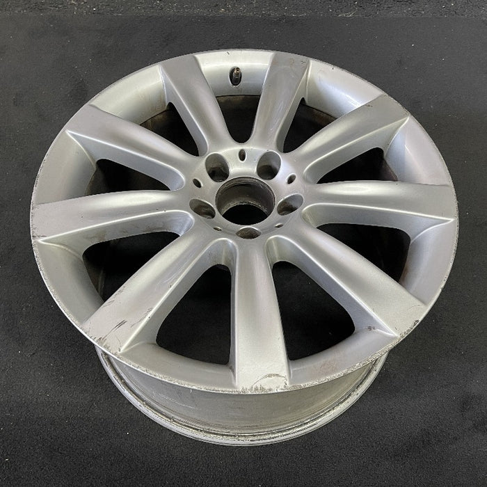 18" MERCEDES CL-CLASS 07-08 216 Type; CL550 18x9.5 9 spoke rear Original OEM Wheel Rim