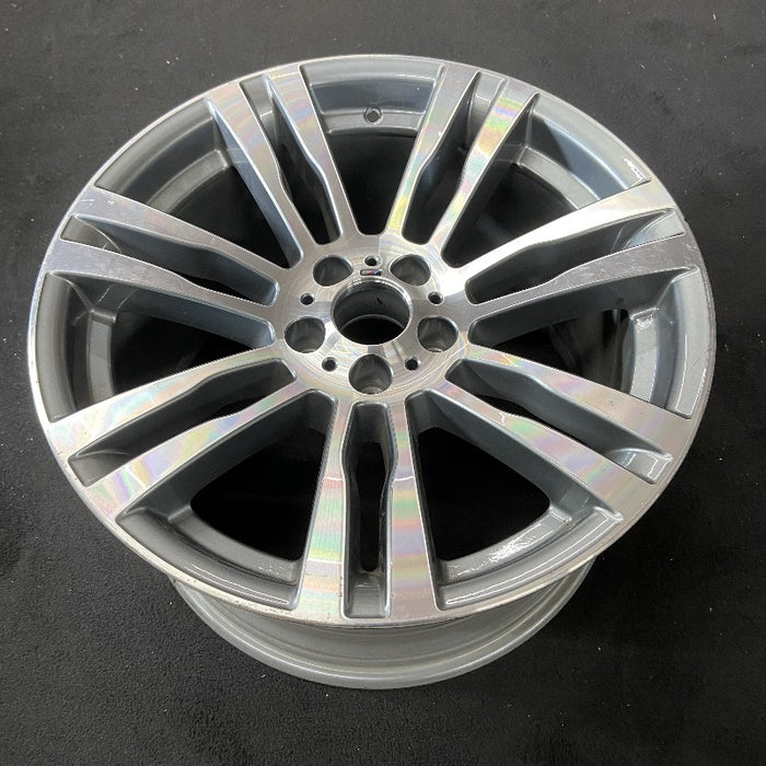 20" BMW X5 11-13 20x11 alloy rear 14 spoke machined face with pockets Original OEM Wheel Rim