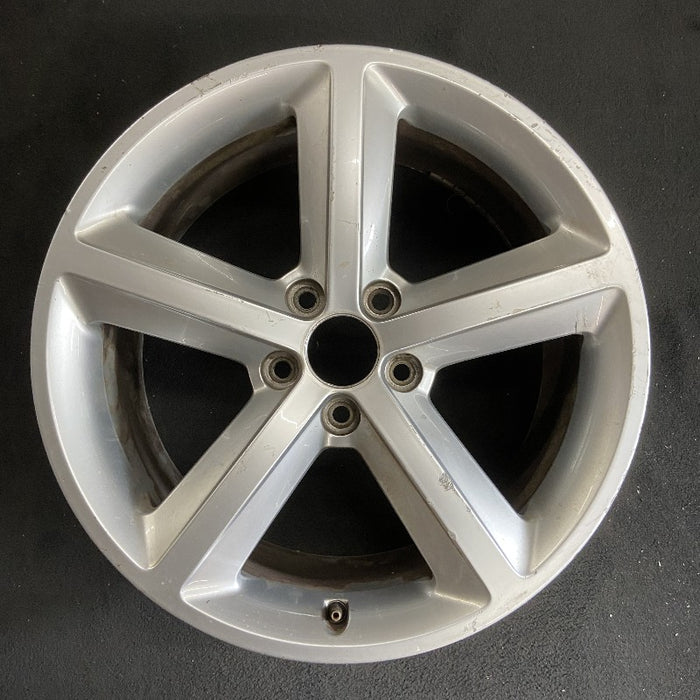 18" AUDI A4 12 18x8 alloy 5 spoke design straight spoke design Original OEM Wheel Rim