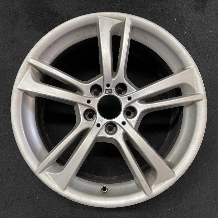 19" BMW X3 11-14 19x8.5 alloy 5 spoke double spoke Original OEM Wheel Rim