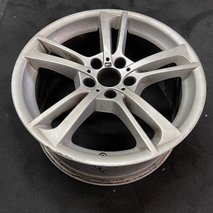 19" BMW X3 11-14 19x8.5 alloy 5 spoke double spoke Original OEM Wheel Rim