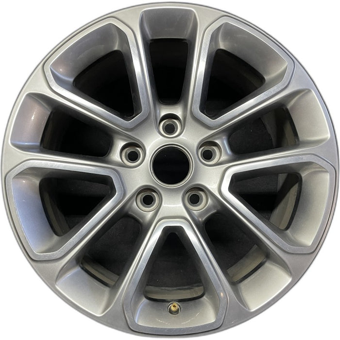 18" GRAND CHEROKEE 14 18x8 aluminum polished with pockets opt WBL Original OEM Wheel Rim