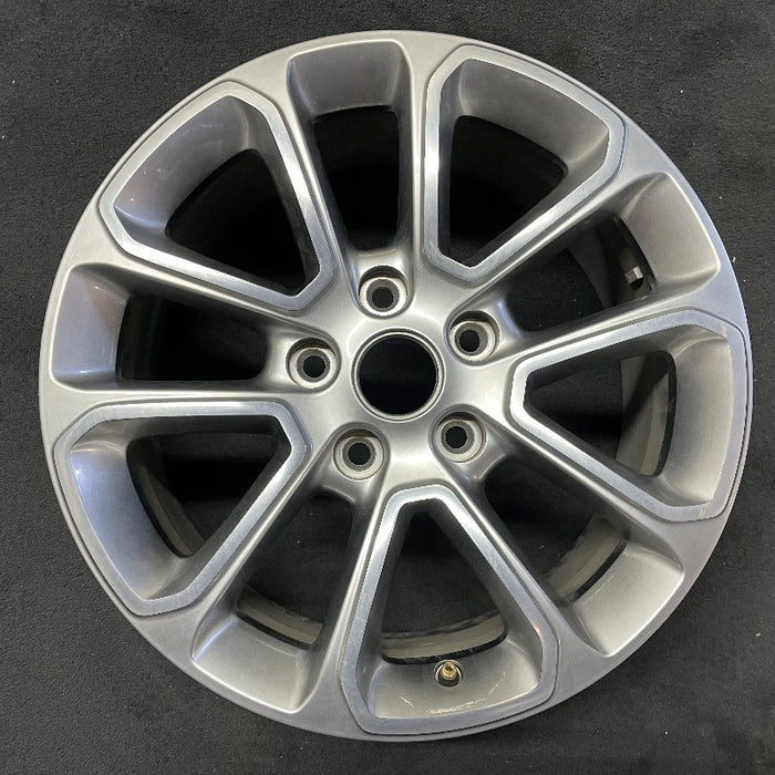 18" GRAND CHEROKEE 14 18x8 aluminum polished with pockets opt WBL Original OEM Wheel Rim