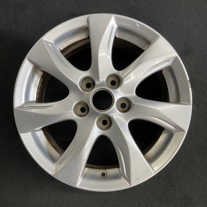 16" MAZDA 3 10-11 16x6.5 alloy 7 spoke Original OEM Wheel Rim