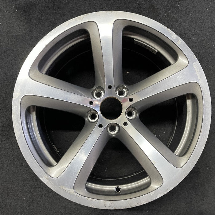 19" BMW 650i 06-10 19x9 alloy 5 spoke solid spoke Original OEM Wheel Rim