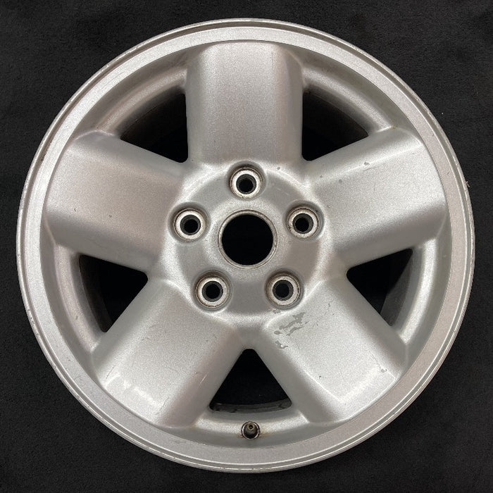 17" DODGE 1500 PICKUP 02 17x8 aluminum w/o machined center Original OEM Wheel Rim