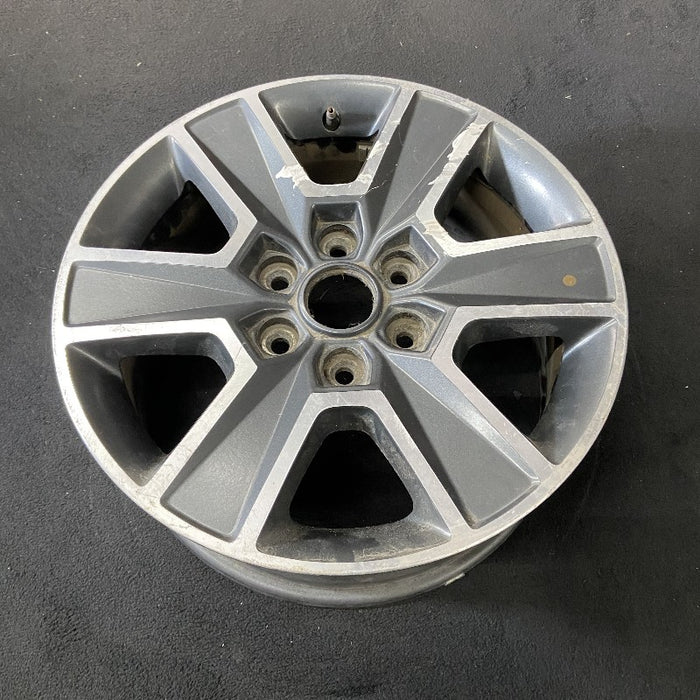 18" FORD F150 PICKUP 15-16 18x7.5 aluminum 6 spoke machined face with spoke pockets Original OEM Wheel Rim