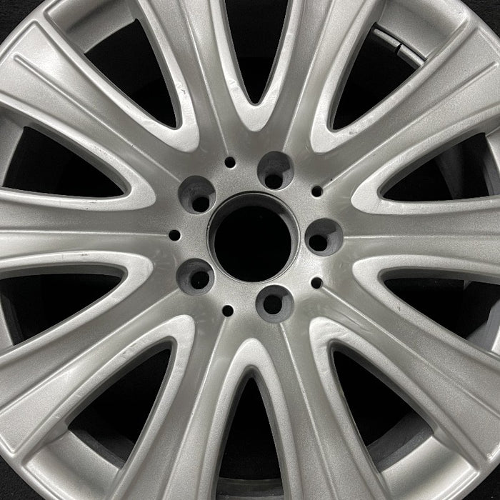 18" MERCEDES S-CLASS 14 222 Type; S550 18x8 10 spoke Original OEM Wheel Rim