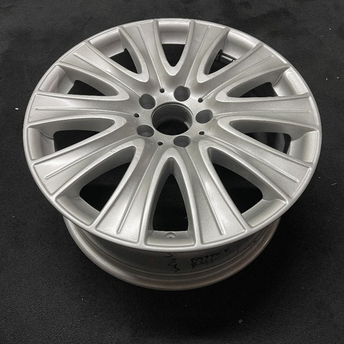 18" MERCEDES S-CLASS 14 222 Type; S550 18x8 10 spoke Original OEM Wheel Rim