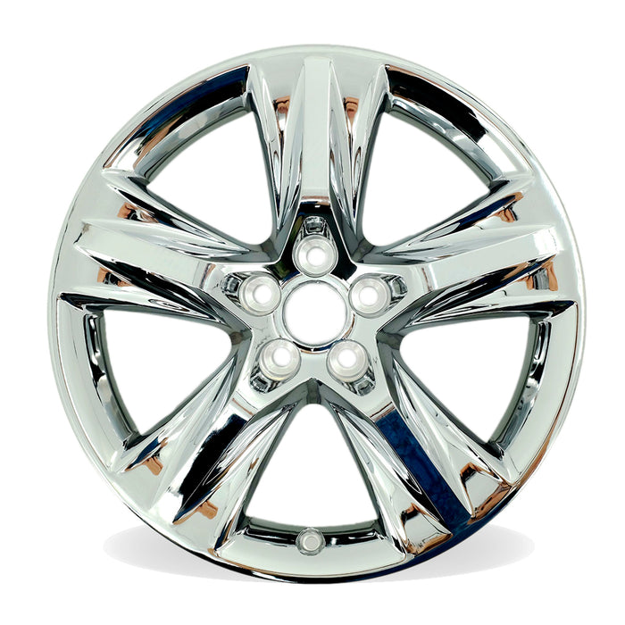 Set of 4 New 19" 19X7.5 Wheels With Chrome Clad Cover for 2014-2019 Toyota Highlander OEM Style Replacement Rim