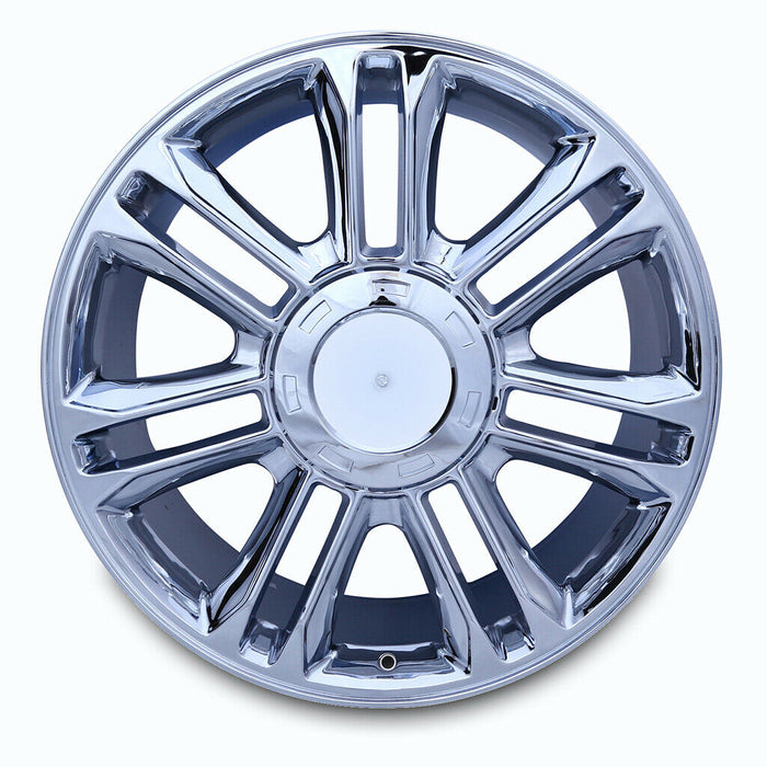 22" 22x9 SET OF 4 NEW Alloy Wheels for  Cadillac Escalade ESV EXT 2007-2014 CHROME OEM Quality Replacement Rim