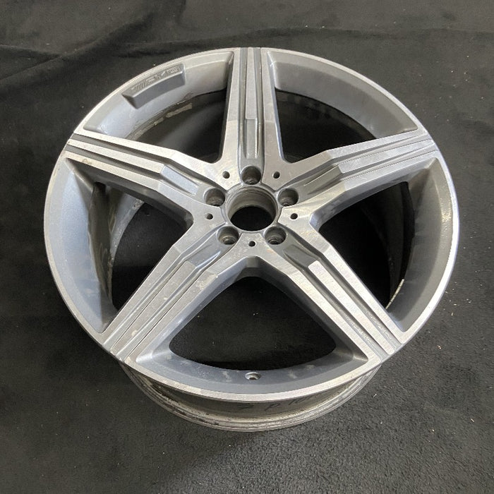 20" MERCEDES S-CLASS 14 222 Type; S63 20x9-1/2 5 spoke Original OEM Wheel Rim