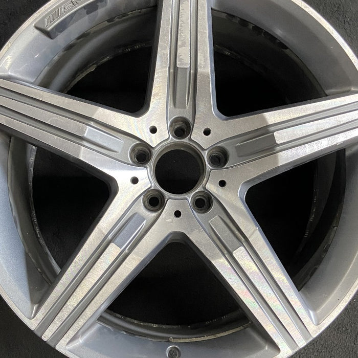 20" MERCEDES S-CLASS 14 222 Type; S63 20x9-1/2 5 spoke Original OEM Wheel Rim