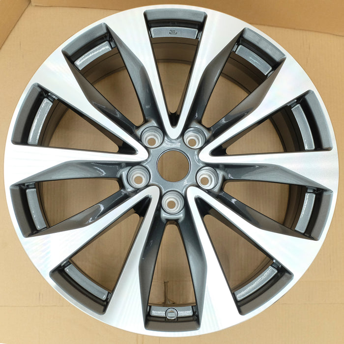 19” Set of 4 19x8.5 Machined Grey Wheels for Nissan Maxima 2016-2018 OE Style Replacement Rim