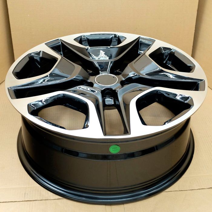 19” NEW Single 19x7.5 Machined Black Wheel for Toyota RAV4 2019-2023 OE Style Replacement Rim