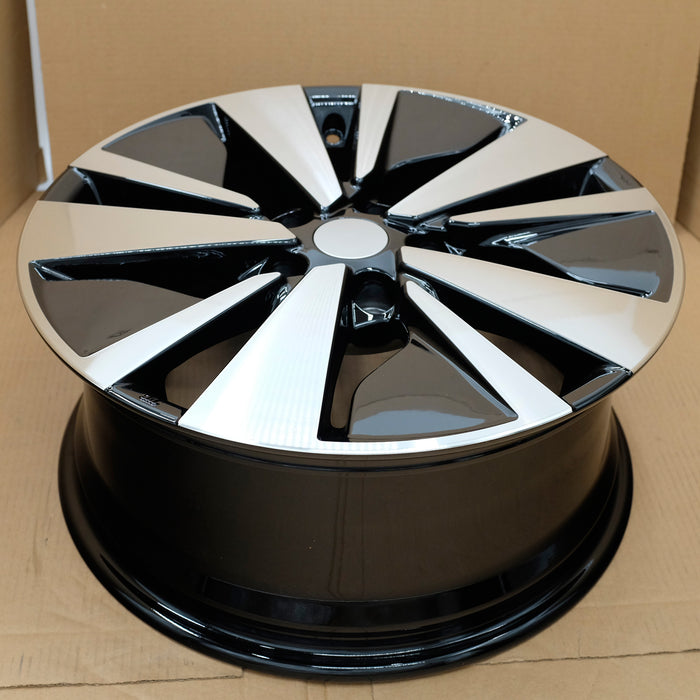 17” NEW Single 17x7.5 Machined Black Wheel for Nissan Altima 2019-2022 OE Style Replacement Rim