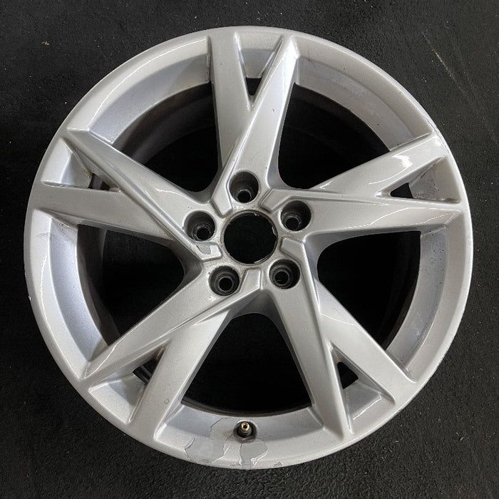 17" AUDI A4 18 17x7-1/2 alloy 5 spoke cross spoke Original OEM Wheel Rim