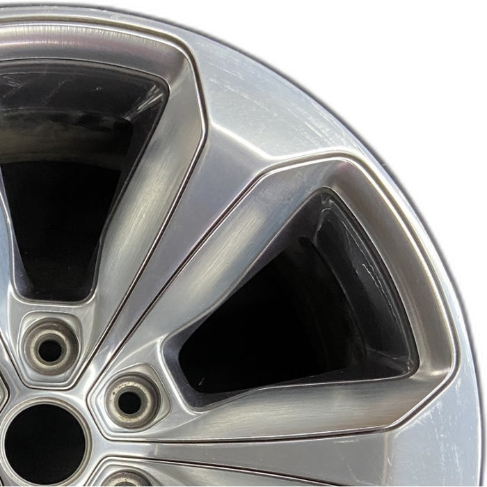 20" DODGE 1500 PICKUP 19 6 lug 20x9 6 spoke solid spoke opt WRR partial chrome clad Original OEM Wheel Rim