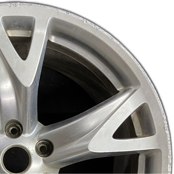 19" 370Z 09 Cpe 19x10 alloy rear 5 spoke Original OEM Wheel Rim