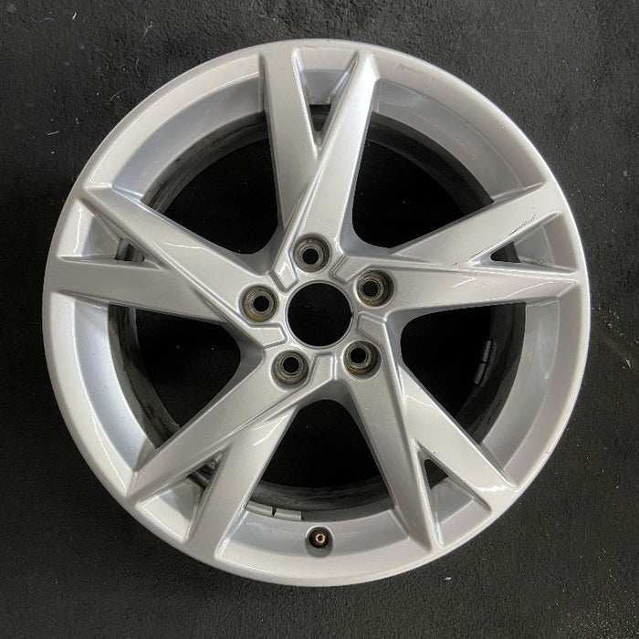 17" AUDI A4 18 17x7.5 alloy 5 spoke cross spoke Original OEM Wheel Rim