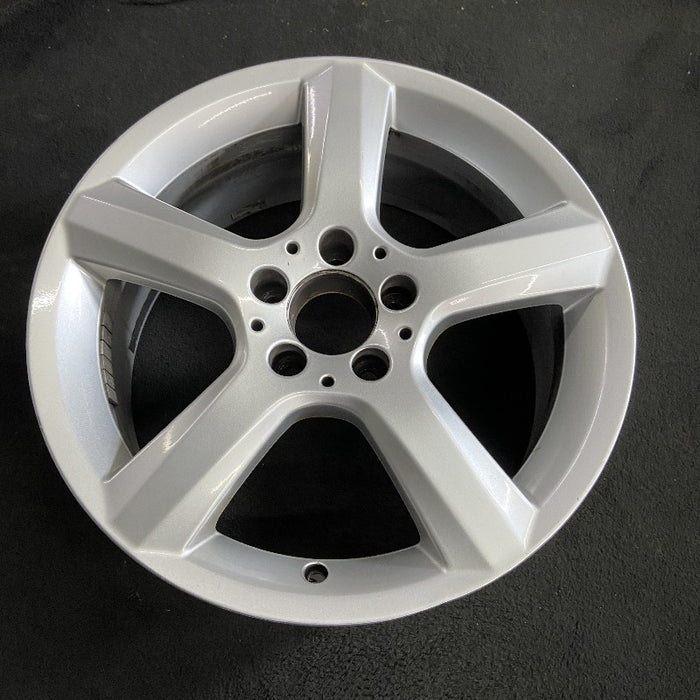 17" MERCEDES SLK 12 172 Type SLK250 17x7-1/2 5 spoke Original OEM Wheel Rim