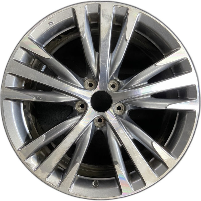 19" INFINITI Q50 18-19 19x8.5 alloy 15 spoke alternating V spoke Original OEM Wheel Rim