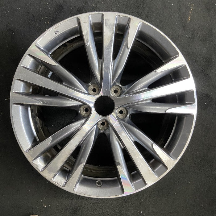 19" INFINITI Q50 18-19 19x8.5 alloy 15 spoke alternating V spoke Original OEM Wheel Rim