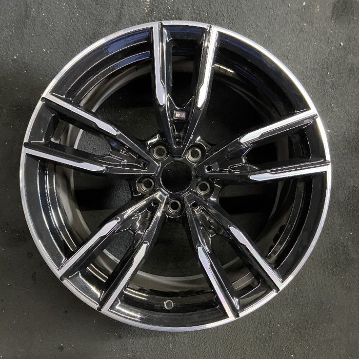 19" BMW 330i 20-22 19x8 5 spoke double spoke w/dimple inside spoke Original OEM Wheel Rim