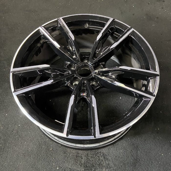 19" BMW 330i 20-22 19x8 5 spoke double spoke w/dimple inside spoke Original OEM Wheel Rim