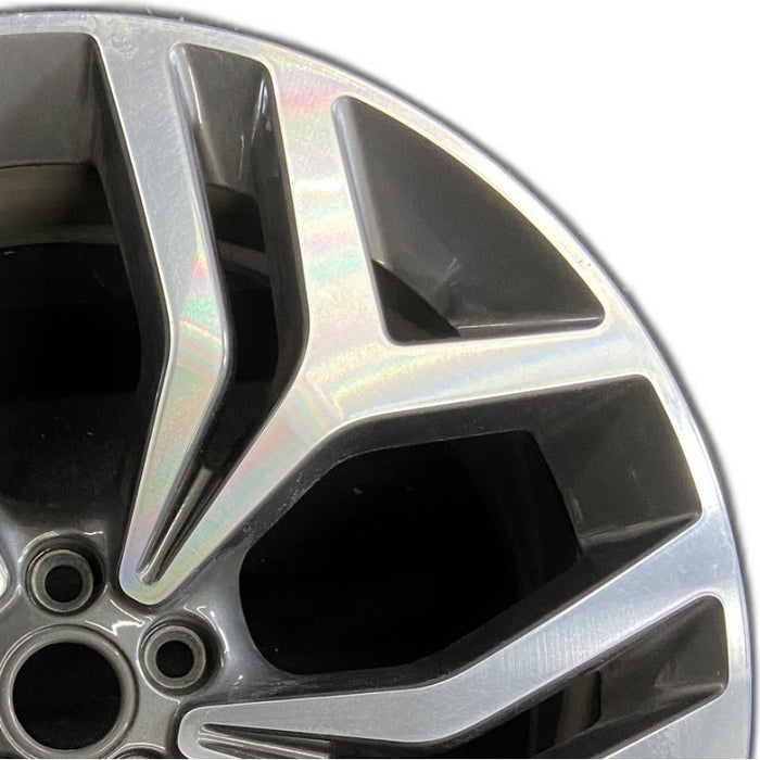 21" VELAR 18-19 21x8.5 alloy 5 Y spoke machined face gray accents Original OEM Wheel Rim