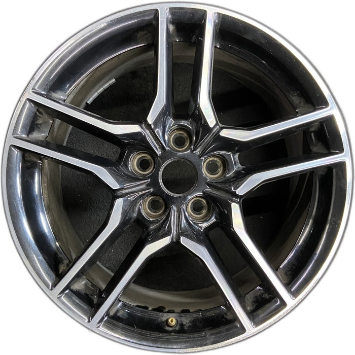 18" MUSTANG 18-23 18x8 aluminum 10 spoke 5 split spoke Original OEM Wheel Rim